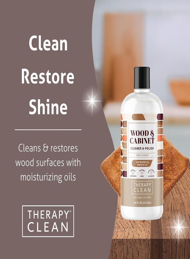 Therapy Clean Home Essentials Bundle - Cleaning Supplies Bundle Kit New Home - House Cleaning Kit - Household Gift Set - Stainless, Granite, Bathroom and Wood with Microfiber Cloths - Image 3